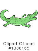 Crocodile Clipart #1388165 by lineartestpilot