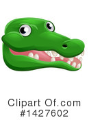 Crocodile Clipart #1427602 by AtStockIllustration
