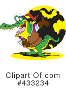 Crocodile Clipart #433234 by toonaday