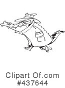 Crocodile Clipart #437644 by toonaday