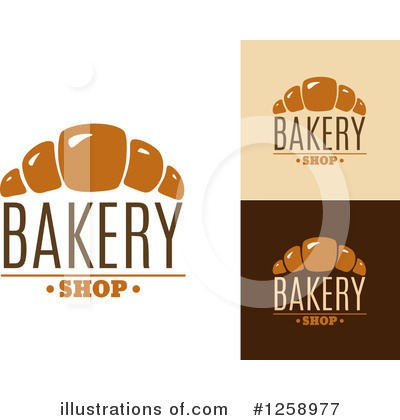 Royalty-Free (RF) Croissant Clipart Illustration by Vector Tradition SM - Stock Sample #1258977