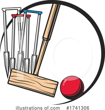 Croquet Clipart #1741306 by Vector Tradition SM