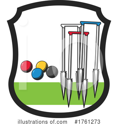 Royalty-Free (RF) Croquet Clipart Illustration by Vector Tradition SM - Stock Sample #1761273