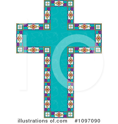 Royalty-Free (RF) Cross Clipart Illustration by Maria Bell - Stock Sample #1097090