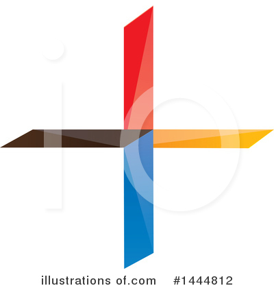 Royalty-Free (RF) Cross Clipart Illustration by ColorMagic - Stock Sample #1444812