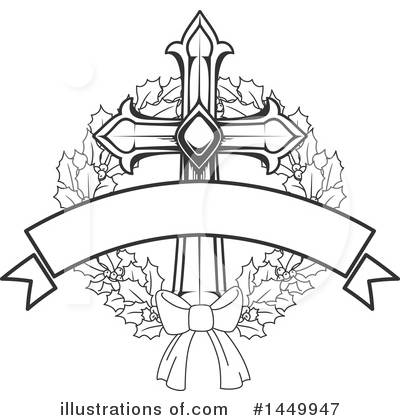 Royalty-Free (RF) Cross Clipart Illustration by Vector Tradition SM - Stock Sample #1449947