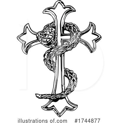 Royalty-Free (RF) Cross Clipart Illustration by dero - Stock Sample #1744877