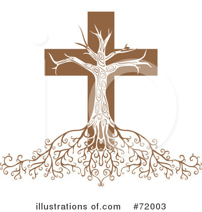 Royalty-Free (RF) Cross Clipart Illustration by inkgraphics - Stock Sample #72003