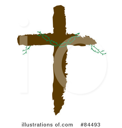 Royalty-Free (RF) Cross Clipart Illustration by Pams Clipart - Stock Sample #84493