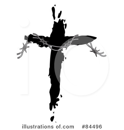 Royalty-Free (RF) Cross Clipart Illustration by Pams Clipart - Stock Sample #84496