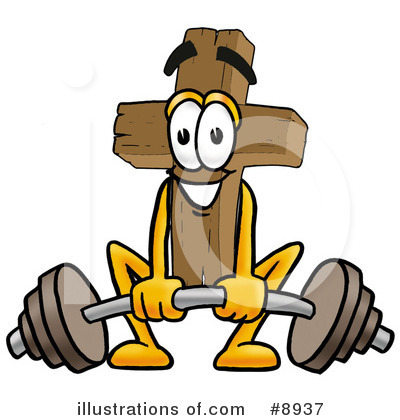 Royalty-Free (RF) Cross Clipart Illustration by Mascot Junction - Stock Sample #8937