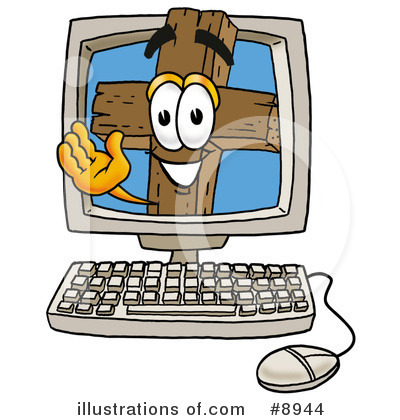 Royalty-Free (RF) Cross Clipart Illustration by Mascot Junction - Stock Sample #8944