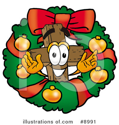 Royalty-Free (RF) Cross Clipart Illustration by Mascot Junction - Stock Sample #8991