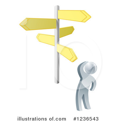 Royalty-Free (RF) Crossroads Clipart Illustration by AtStockIllustration - Stock Sample #1236543