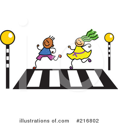 Royalty-Free (RF) Crosswalk Clipart Illustration by Prawny - Stock Sample #216802