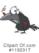 Crow Clipart #1192317 by toonaday