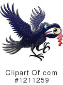 Crow Clipart #1211259 by Zooco