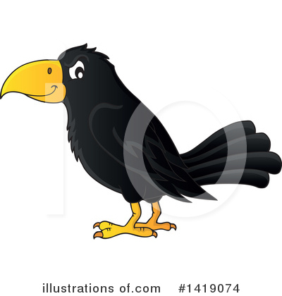 Crows Clipart #1419074 by visekart