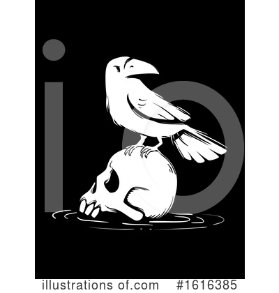 Crow Clipart #1616385 by BNP Design Studio
