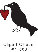 Crow Clipart #71863 by inkgraphics