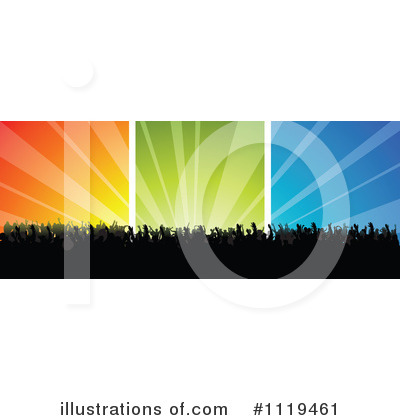 Royalty-Free (RF) Crowd Clipart Illustration by dero - Stock Sample #1119461