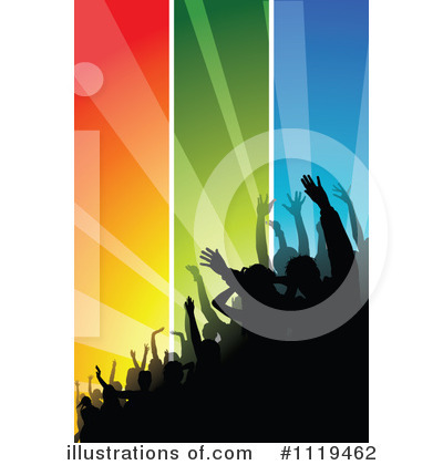 Royalty-Free (RF) Crowd Clipart Illustration by dero - Stock Sample #1119462