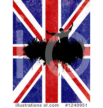 British Flag Clipart #1240951 by KJ Pargeter