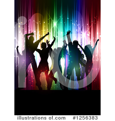 Royalty-Free (RF) Crowd Clipart Illustration by KJ Pargeter - Stock Sample #1256383