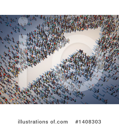 Royalty-Free (RF) Crowd Clipart Illustration by Mopic - Stock Sample #1408303
