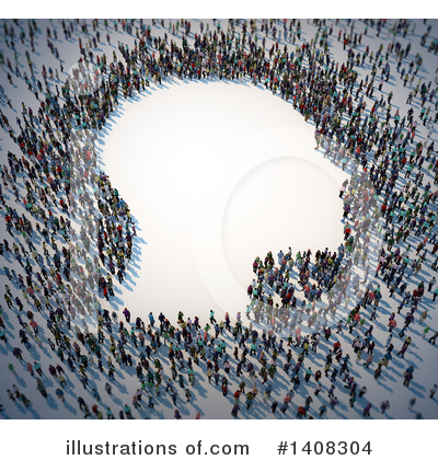 Royalty-Free (RF) Crowd Clipart Illustration by Mopic - Stock Sample #1408304