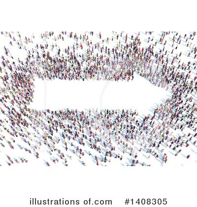 Royalty-Free (RF) Crowd Clipart Illustration by Mopic - Stock Sample #1408305