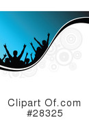 Crowd Clipart #28325 by KJ Pargeter