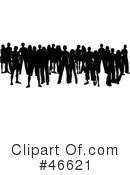 Crowd Clipart #46621 by KJ Pargeter