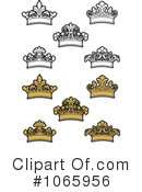 Crown Clipart #1065956 by Vector Tradition SM