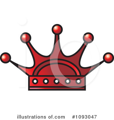 Royalty-Free (RF) Crown Clipart Illustration by Lal Perera - Stock Sample #1093047