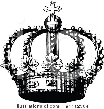 Crown Clipart #1112564 by Prawny Vintage