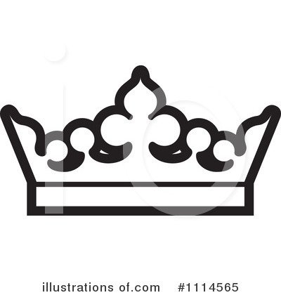 Royalty-Free (RF) Crown Clipart Illustration by Lal Perera - Stock Sample #1114565