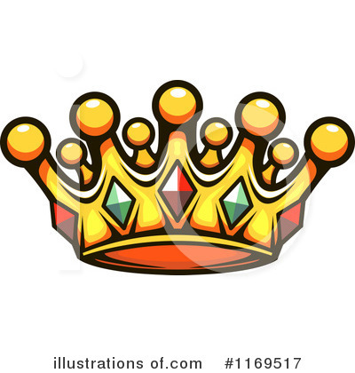 Gold Crown Clipart #1169517 by Vector Tradition SM