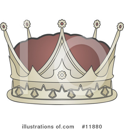 Crown Clipart #11880 by AtStockIllustration