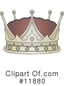 Crown Clipart #11880 by AtStockIllustration