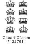 Crown Clipart #1227614 by Vector Tradition SM