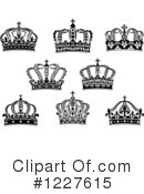 Crown Clipart #1227615 by Vector Tradition SM