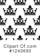 Crown Clipart #1243690 by Vector Tradition SM