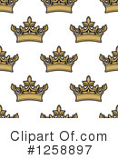 Crown Clipart #1258897 by Vector Tradition SM