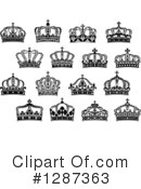Crown Clipart #1287363 by Vector Tradition SM