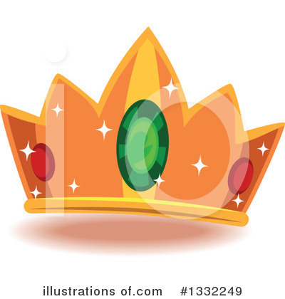 Royalty-Free (RF) Crown Clipart Illustration by BNP Design Studio - Stock Sample #1332249