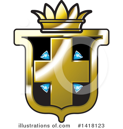 Royalty-Free (RF) Crown Clipart Illustration by Lal Perera - Stock Sample #1418123