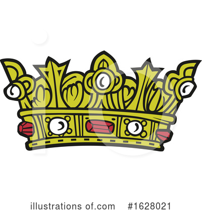 Royalty-Free (RF) Crown Clipart Illustration by dero - Stock Sample #1628021