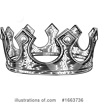 Royalty-Free (RF) Crown Clipart Illustration by AtStockIllustration - Stock Sample #1663736