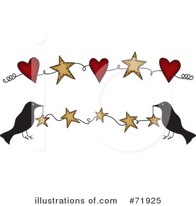 Royalty-Free (RF) Crows Clipart Illustration by inkgraphics - Stock Sample #71925